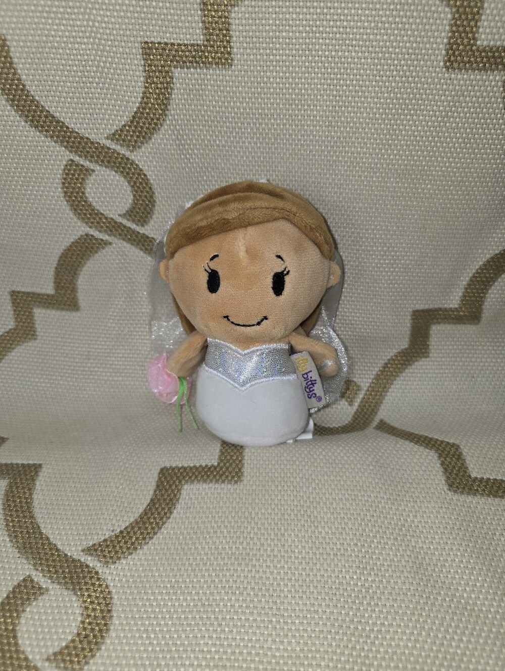 Hallmark Itty Bittys Bride Plush Wedding Party Stuffed Toy 5" H